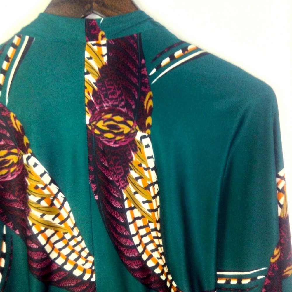 ISSA LONDON Silk Emerald Tunic or Dress - Picture 8 of 8
